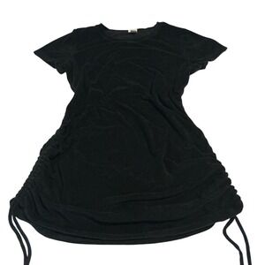 ruched terry cloth dress Beach Terry Ruched Side Dress, Pink, Xl - Women's Dresses